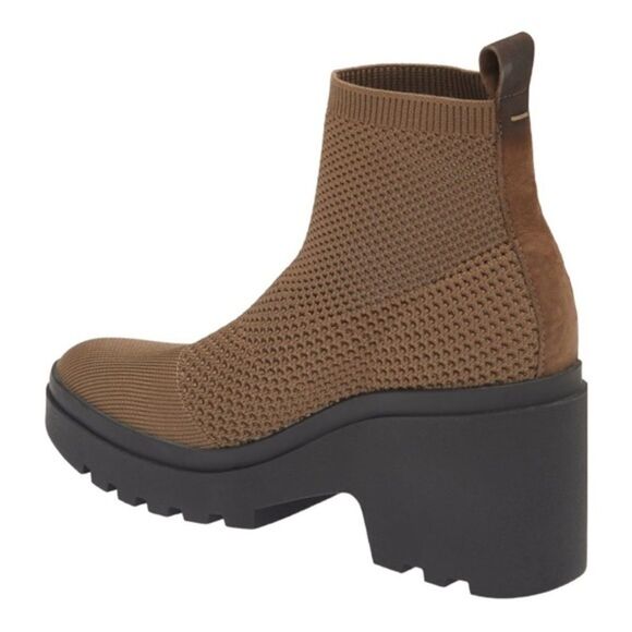 Eileen Fisher Korma bootie in antelope stretch NWB. - Picture 2 of 5
